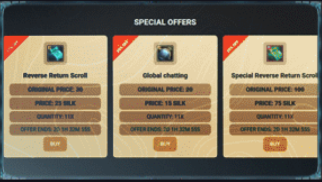 Daily Special Offers